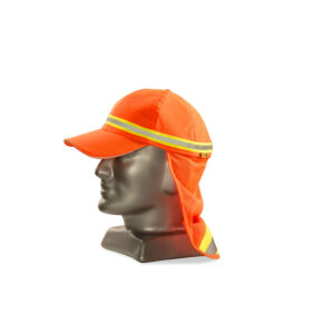 Reflective Baseball Cap With Neck Protector